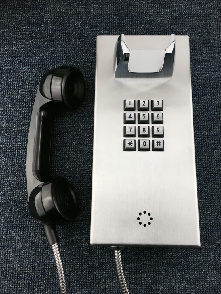 Correctional Facility Analog Telephone for Inmate Calls