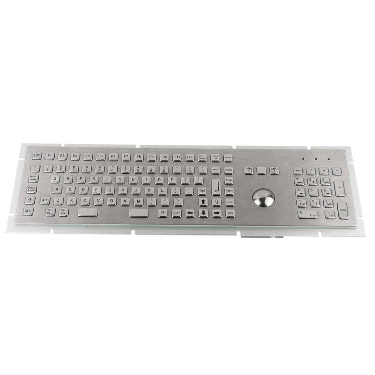 Custom Industrial Stainless Steel Metal Keyboard - Factory Direct Supply