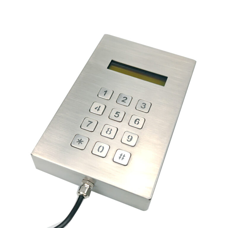 Metal Mining Keyboard with Display